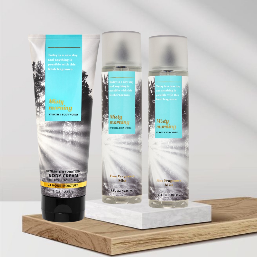 Xịt Thơm Toàn Thân - Bath And Body Works Body Mist Misty Morning 236ml