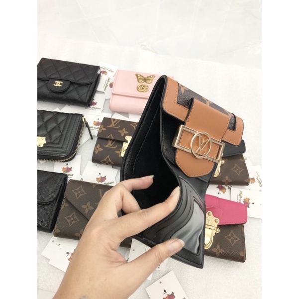 Ví gấp LV guci ch neo hàng fullbox vip đồng giá 249k