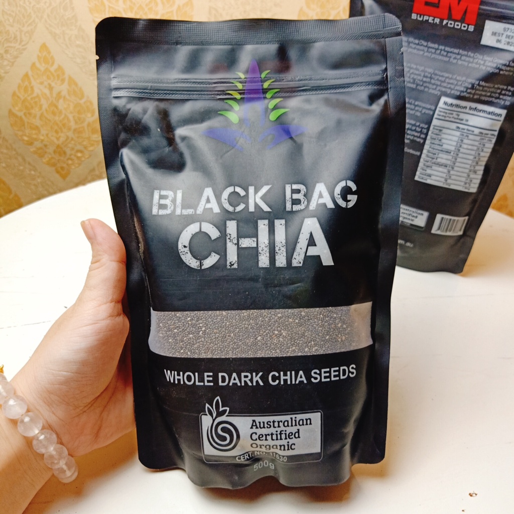 SẴN - 500G HẠT CHIA HÀNG ÚC CHUẨN MỚI VỀ