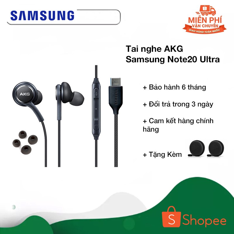 Tai Nghe Samsung Note 20 Ultra AKG - Hàng Chính Hãng