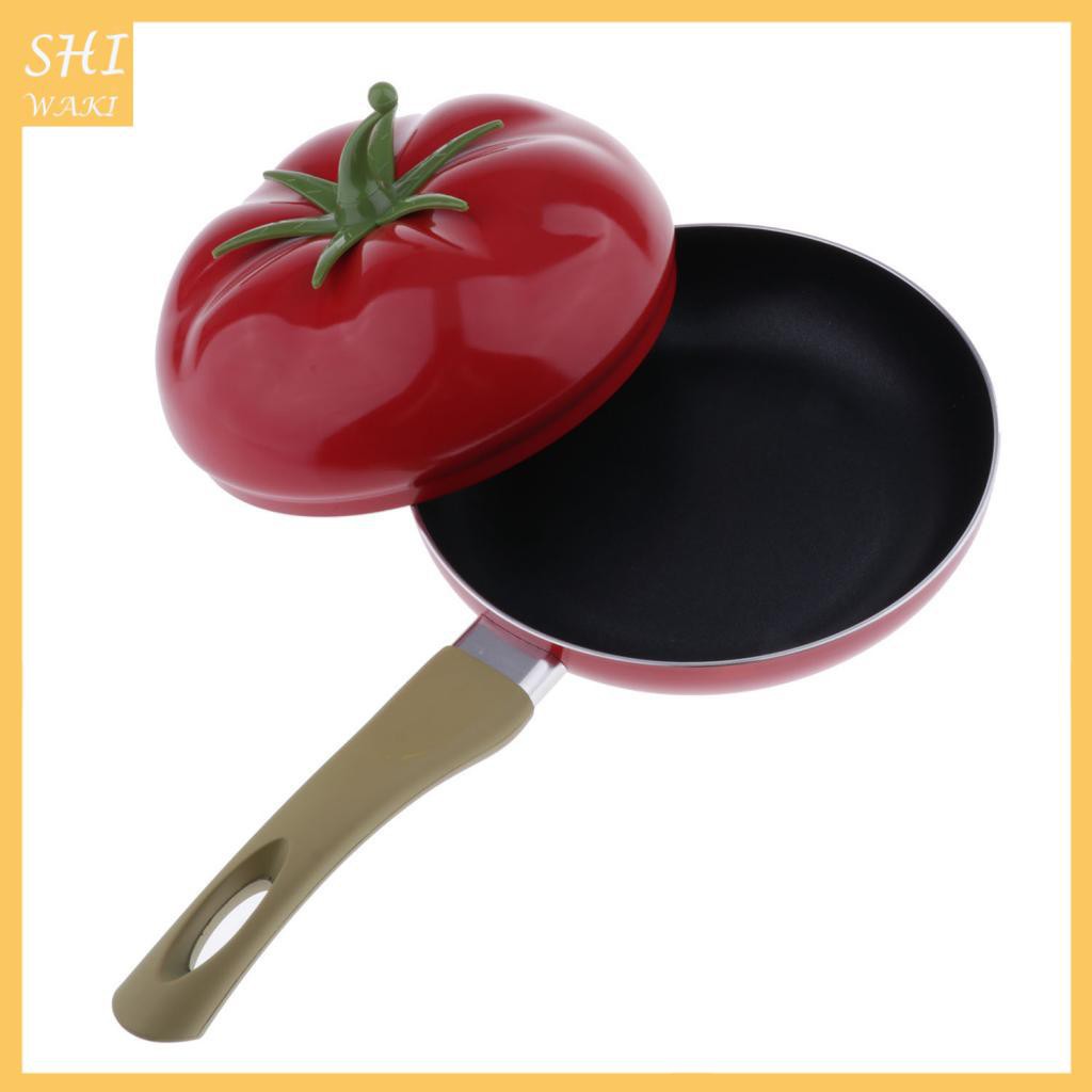 Chảo Chiên Trứng Hình Quả Cà Chua Bằng Hợp Kim Nhôm Kích Thước 21cm