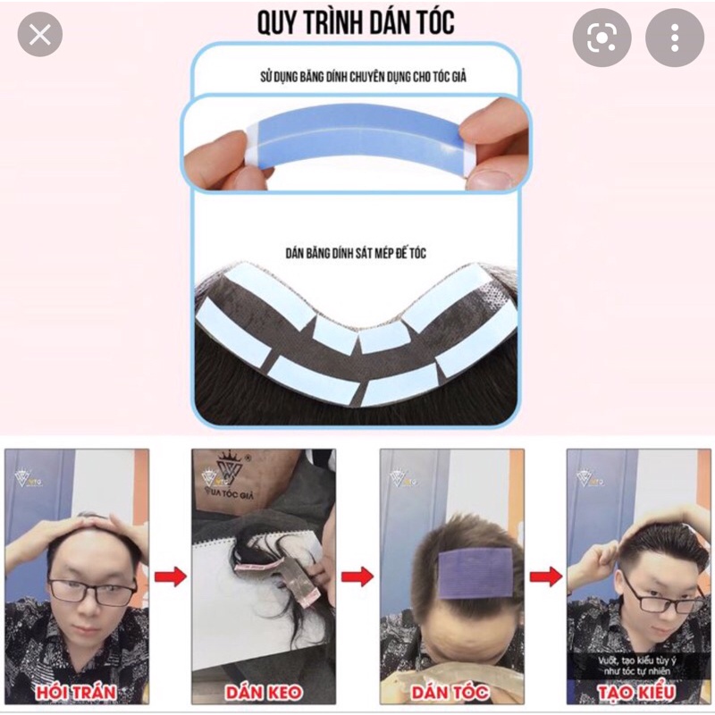 Băng keo dán tóc giả Ultra Hold Walker Tape Túi 36 miếng - MSP:88- SL: 36 miếng