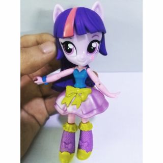 Đồ chơi mô hình my little pony dòng equestrial girls twillight sparkle (100% real ,nobox)