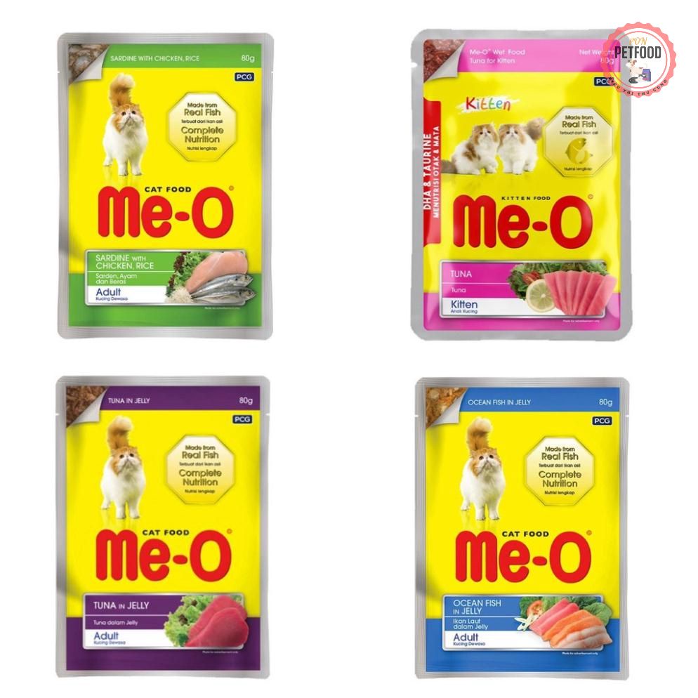 Pate mèo Me-o 80g - Vị cá ngừ