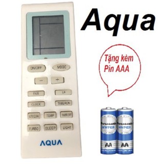 Điều khiển điều hòa Aqua KCR9JA ,Remote điều hòa AQA-KCR9JA