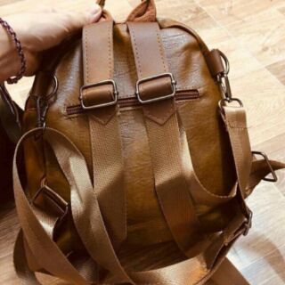 Balô da móc khóa gấu siêu kool