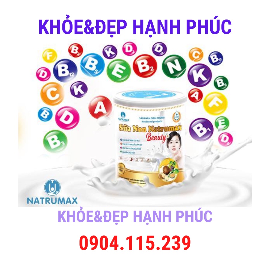 Sữa non natrumax hỗ trợ làm đẹp – 800 gr/hộp