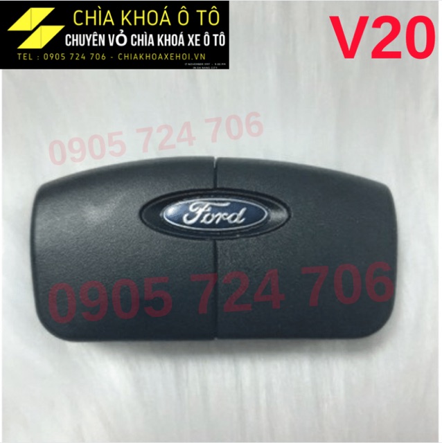 Vỏ Chìa Khoá Remote xe Ford Focus