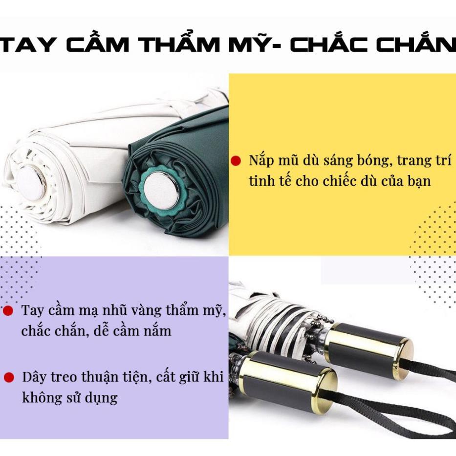 Ô gấp gọn phủ lớp chống tia UV