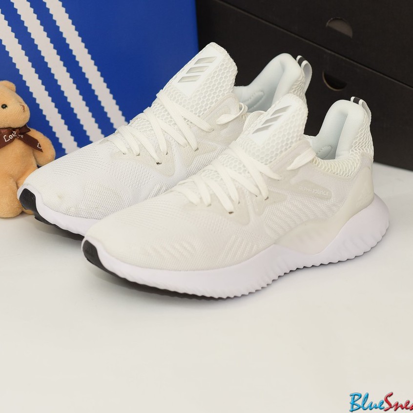 Giày Adidas Alphabounce Trắng Đế Đen (fullbox + freeship)