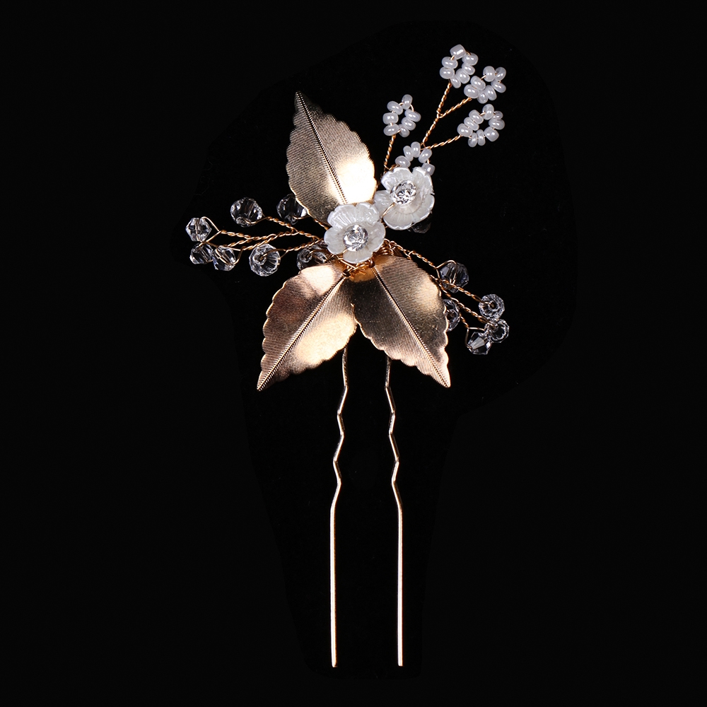 Bộ 1/2/3 Ống|Kẹp Tóc Đính Ngọc Trai Nhân Tạo Thời Trang