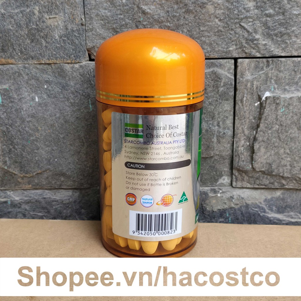 Viên uống Costar Glucosamine HCL1500mg 120 viên Của Úc Hỗ Trợ Xương Khớp - Costar Glucosamin HCL1500mg