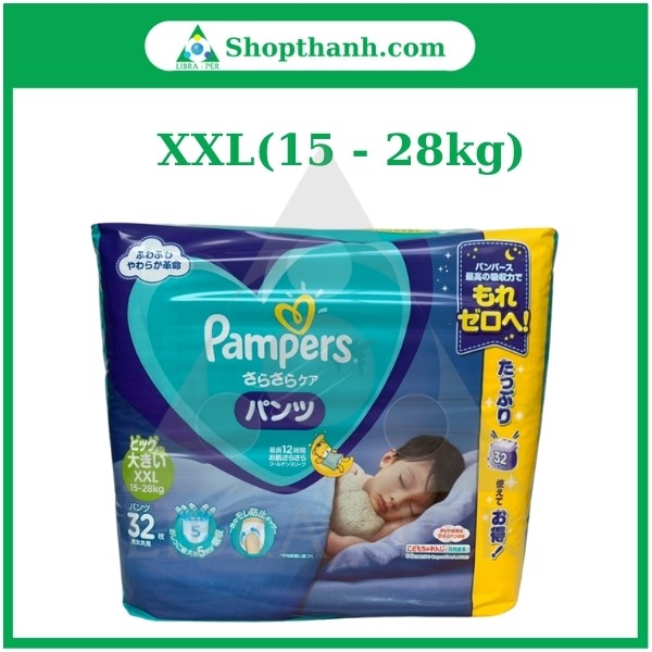 [Mã INCU10SEP giảm 15K đơn 50K] Tã Pampers nội địa Nhật dán/quần đủ size NB114, S104, M80, L68, XL50, XXL32