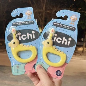 Bàn chải đánh răng cho bé lông tơ siêu mềm hình vịt KICHILACHI chính hãng cho bé 2-5 tuổi