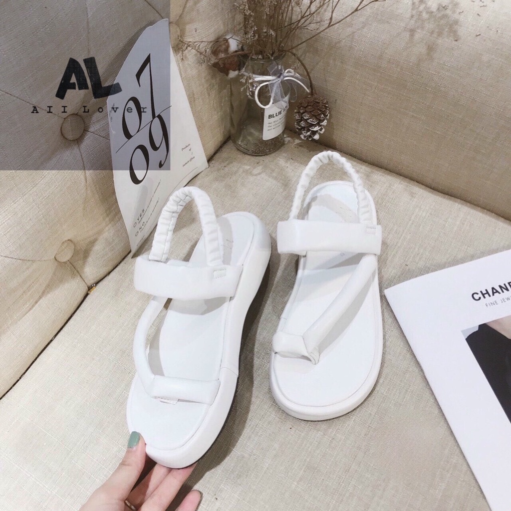 SANDAL NỮ ALI LOVER - GIÀY BÁNH MÌ QUAI PHỒNG - GIÀY HỌC SINH - XUỒNG NỮ QUAI NGANG CHÉO - AS220819