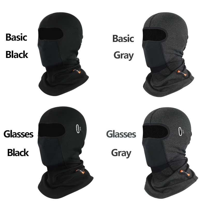 [Women &amp; Men Trendy Winter Warm Windproof Breathable Cycling Hat With glasses Hole ] [Bike Motorcycle Helmet Inner Liner][Unisex Fashion Hip-hop Style Daily Wear Slouchy Balaclava]