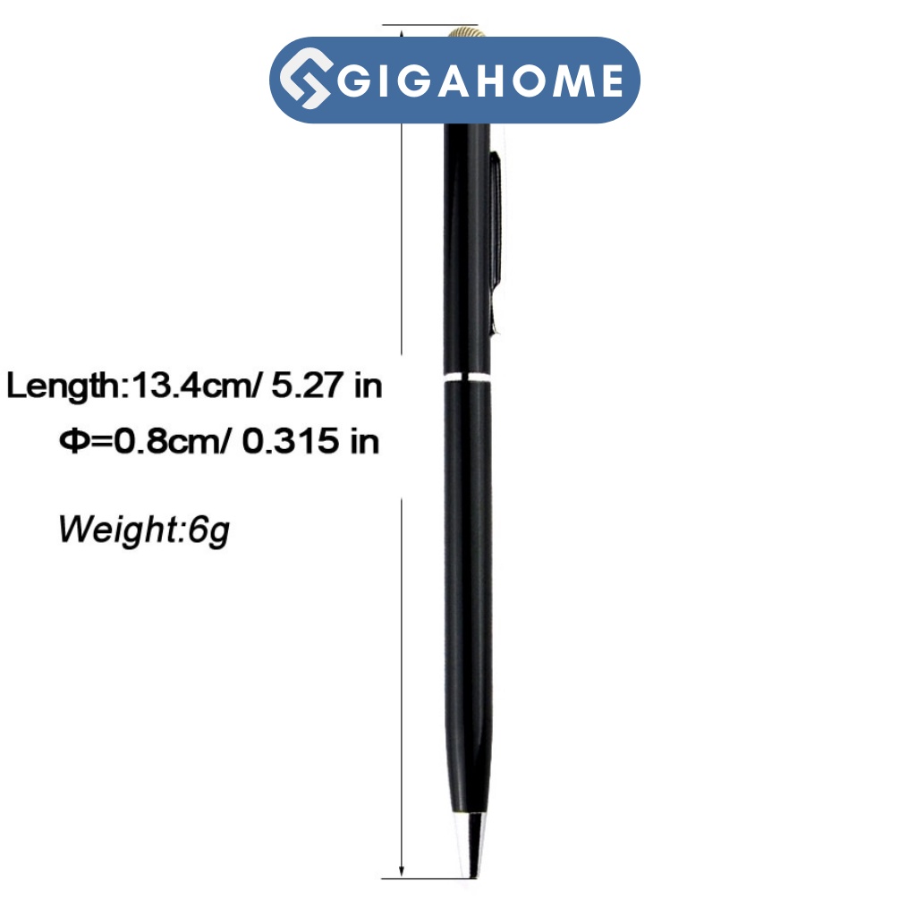 Bút Cảm Ứng 2in1 Đầu Viết Mực, Đầu Cảm Ứng Màn Hình Điện Thoại GIGAHOME 9861