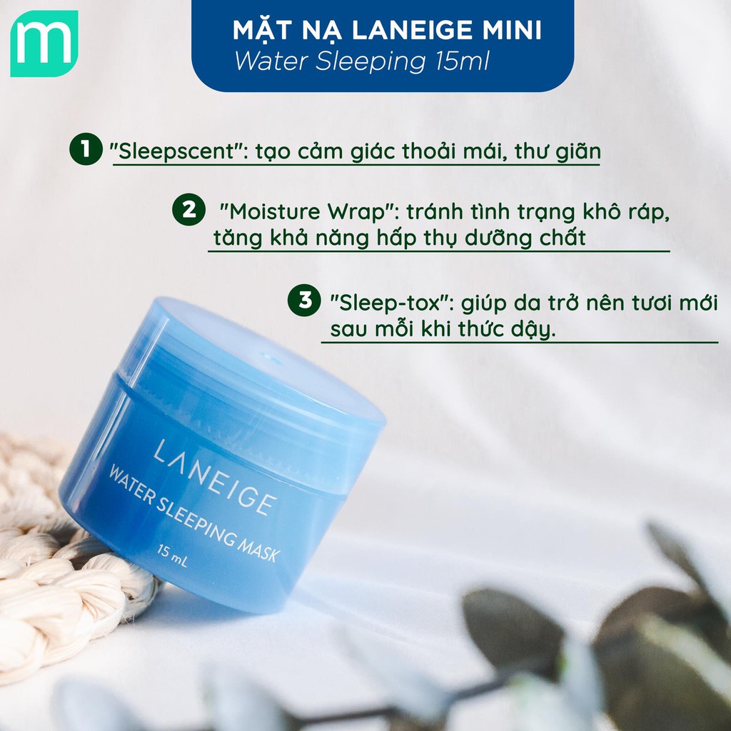 Mặt Nạ Laneige Mini Water Sleeping 15ml