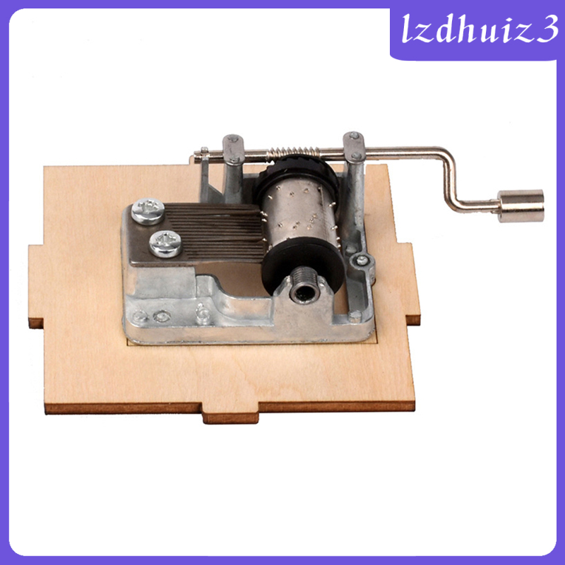 Bộ Đồ Chơi Lắp Ráp Mô Hình Máy Hát Gemgem Loey 3D Bằng Gỗ DIY Cho Người Lớn