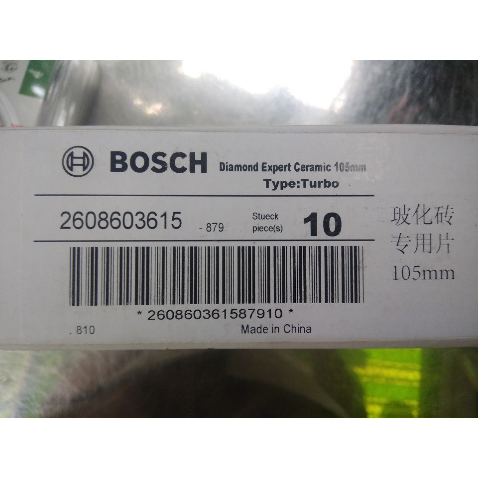 Lưỡi cắt gạch Bosch ( Hàng Chính hãng ) - Đĩa cắt gạch Rồng Vàng L1