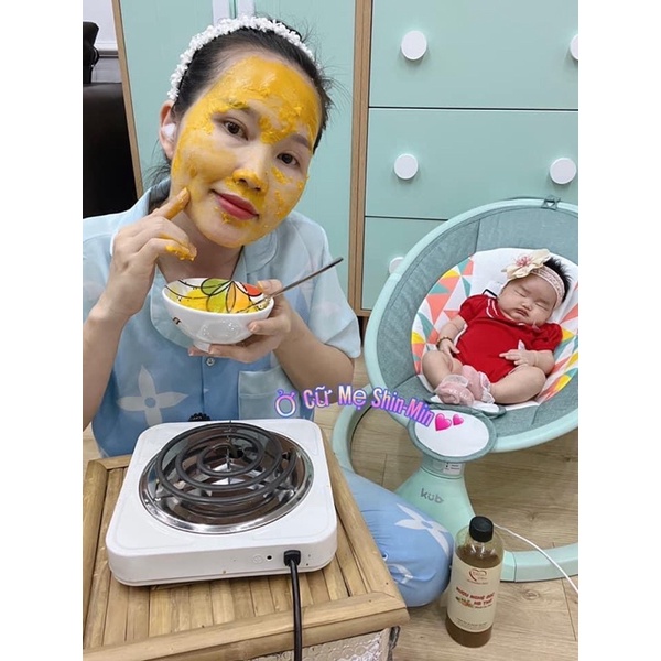 Bếp điện hơ ở cữ 1000w 5 mức độ nhiệt Mom Shin | Link phụ | Vũ Phương Thảo Mom Shin | Shop Mẹ Thảo | Ở Cữ Mẹ Shin
