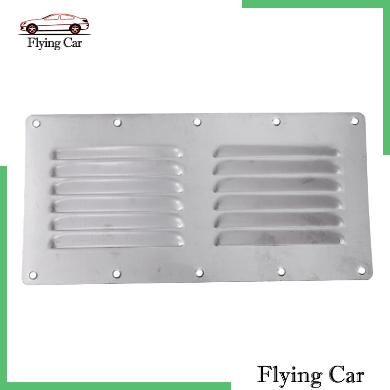 [giá giới hạn] Marine Silver Stainless Steel Louvered Vent Louver Ventilation f/ Boat Yacht | BigBuy360 - bigbuy360.vn