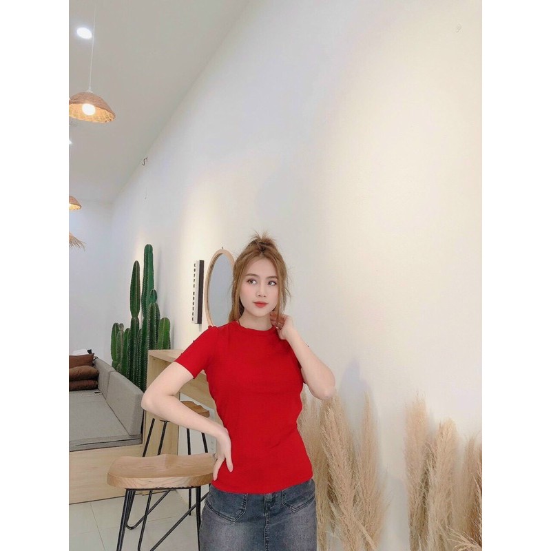 ÁO THUN CỘC XOẮN LƯNG MS90168