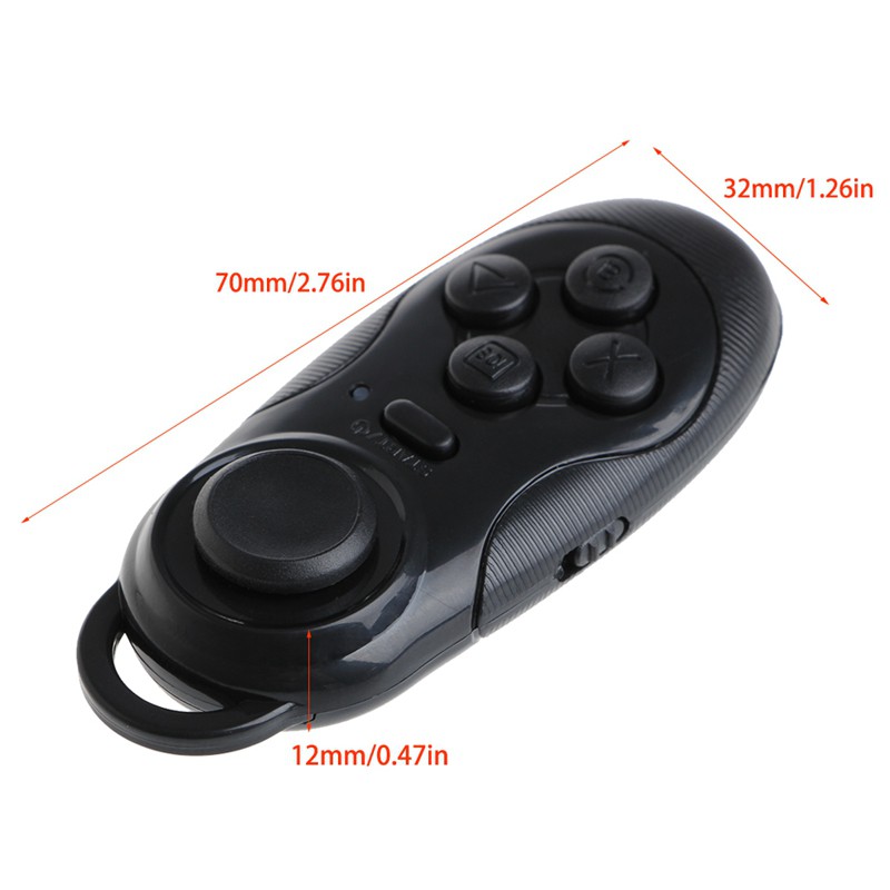 Tay Cầm Chơi Game Bluetooth Không Dây Mini Cho Android / Ios Sony Pc Selfie