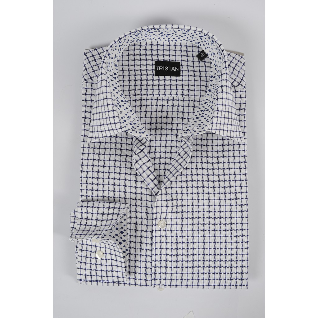 Áo sơ mi Slim Fit Shirt Tristan form ôm chất liệu lụa cao cấp hàng vnxk | BigBuy360 - bigbuy360.vn