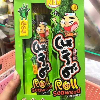 Rong biển cuộn tròn big roll thái lan 12 cây