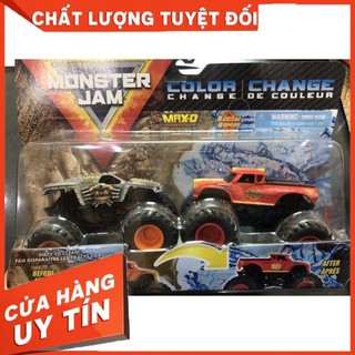 Series bộ 2 Monster Jam đổi màu
