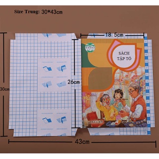 Tập 10 bọc sách vở Dcan trong suốt