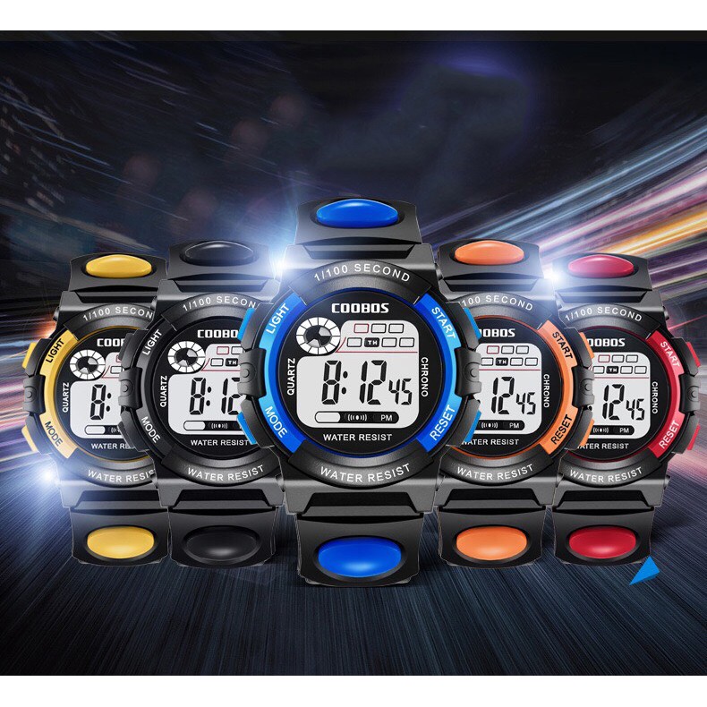 Đồng hồ nam, nữ thể thao điện tử COOBOS đủ màu phong thủy cực chất | BigBuy360 - bigbuy360.vn