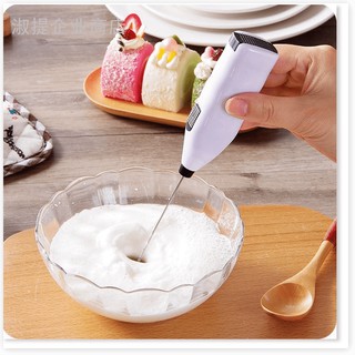 Máy đánh trứng tạo bọt cafe cầm tay chạy pin tiểu aa