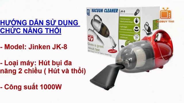 Máy Hút Bụi Mini Cầm Tay 2 Chiều Vacuum Cleaner JK-8