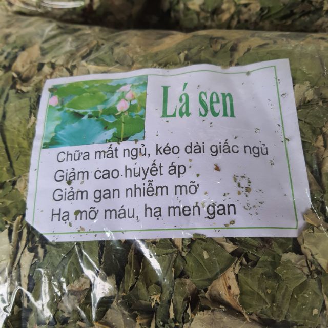Lá sen khô 1kg