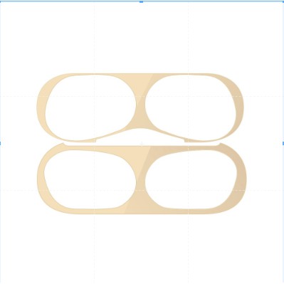 Miếng Dán Chống Bụi Bảo Vệ Cho Hộp Sạc Tai Nghe airpods pro airpods 3 airpods 3 airpods pro