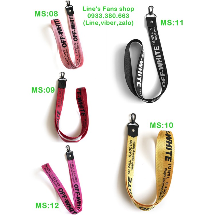 Dây strap dài OFF WHITE