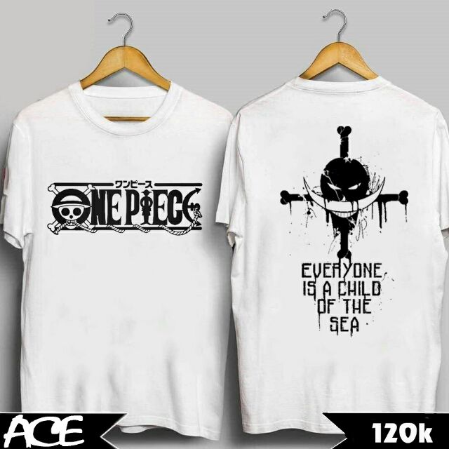 Áo thun one piece băng râu trắng anime độc đẹp được các fan yêu thích
