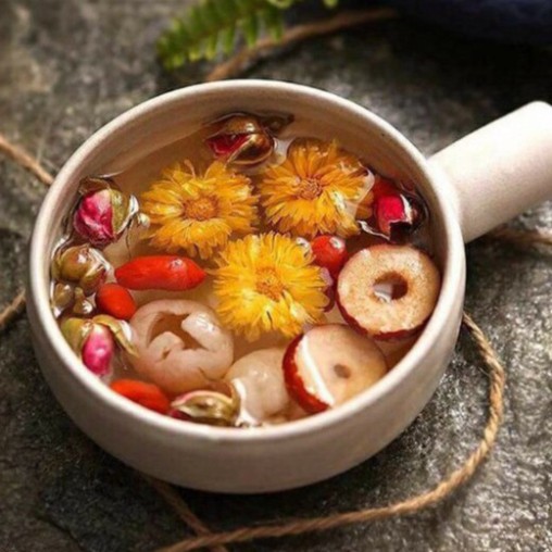 Trà Hoa Dưỡng Nhan Giải Nhiệt Cung Đình, Tặng Kèm Công Thức - VỊ NHỚ