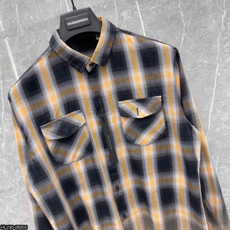 [Siêu SALE] Áo Sơ Mi Nam Amr Loang Kẻ Caro Siêu Hot - Áo Sơ Mi Dài Tay Nam Loang Cao Cấp