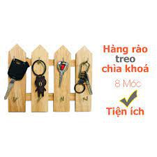 Hàng rào chìa khóa 4 thanh - Gỗ Đức Thành - 45231