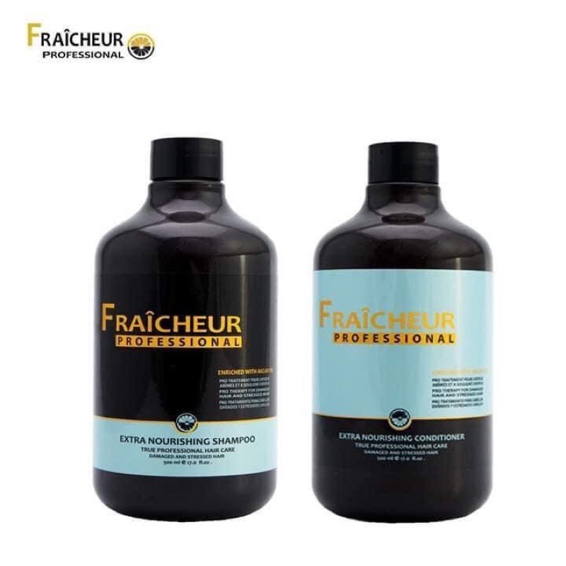 Dầu Gội Dầu Xả Fraicheur Dưỡng Sâu Dành Cho Tóc Khô - Lão Hoá 500ml