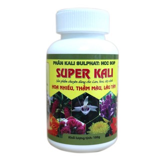 Phân bón super kali cho hoa lan