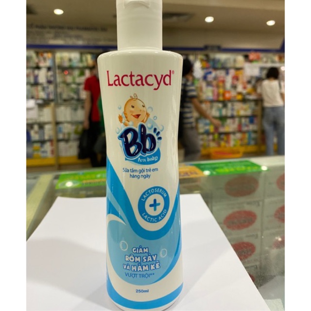 Lactacyd BB  l- Dung dịch dùng tắm cho trẻ em, hỗ trợ điều trị rôm sảy - [Quầy Thuốc Bảo Lâm]