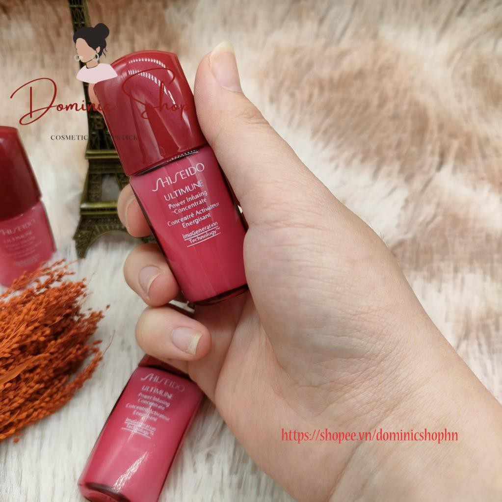 Tinh Chất Dưỡng Da Shiseido Ultimune Power Infusing Concentrate 10ml - bảo vệ làn da khỏe mạnh rạng rỡ