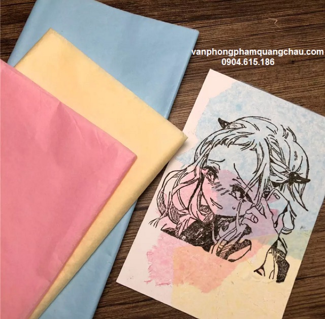 Giấy làm hoa cầu - Tissue paper  - Đọc kỹ mô tả sản phẩm