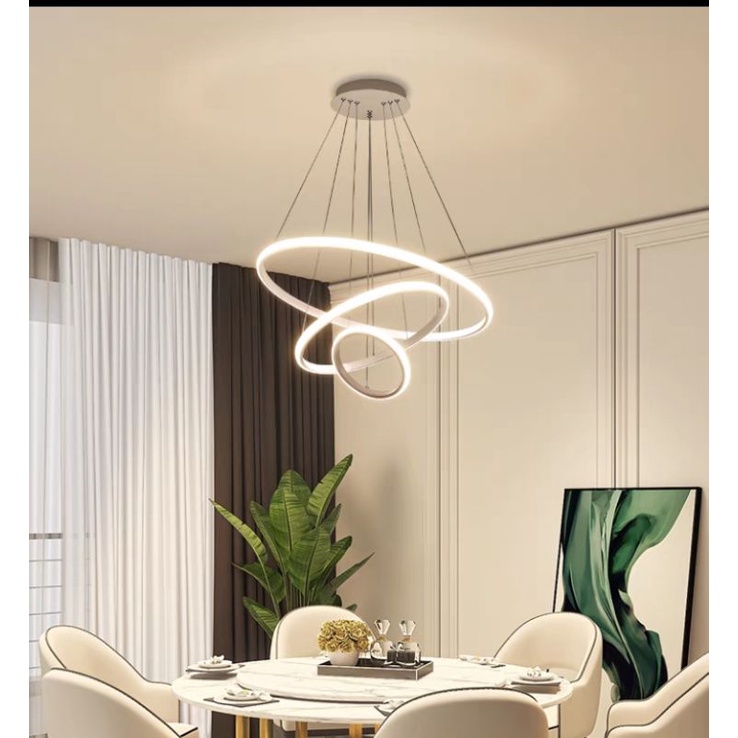 Đèn Thả 3 Vòng trang trí nội thất