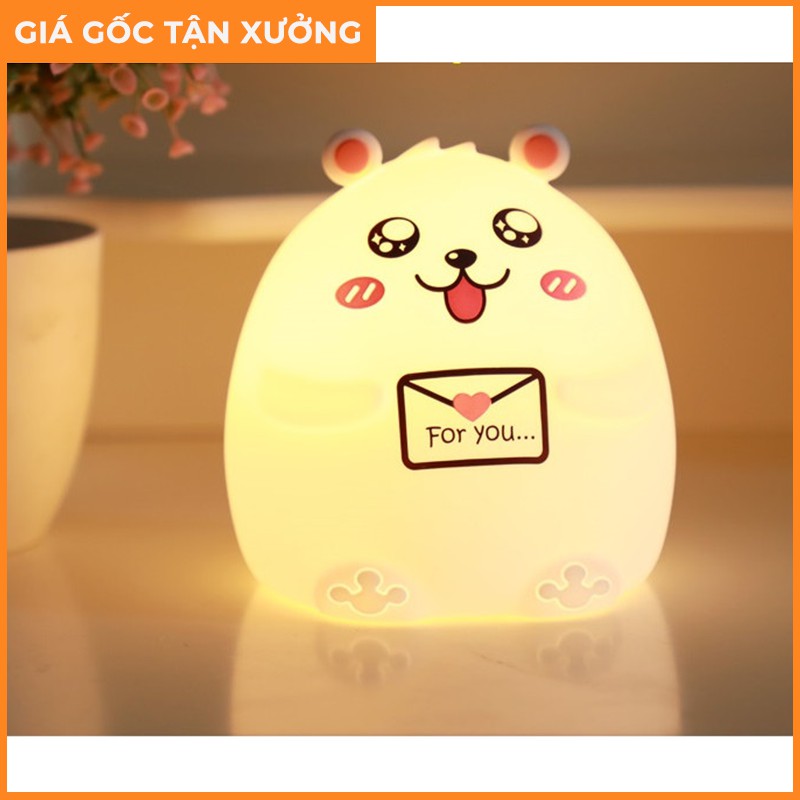 Đèn Ngủ Cảm Ứng Hình Gấu Trúc Ngộ Nghĩnh❤️FREE SHIP❤️( SIÊU ĐẸP, SIÊU LÃNG MẠN )