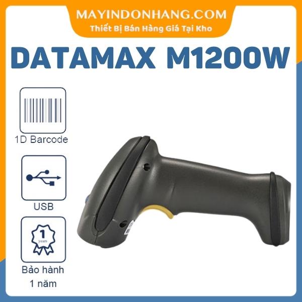 Máy quét mã vạch không dây cầm tay DATAMAX M1200W / SYBLE 147 - Súng scan mã Barcode 1D dành cho chủ shop shiper